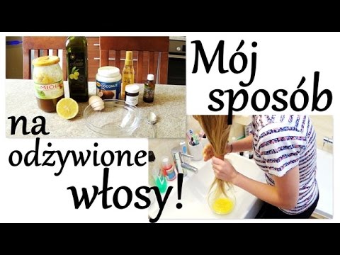 Środki korekcyjne włosy Olej migdałowy może być stosowany do włosów