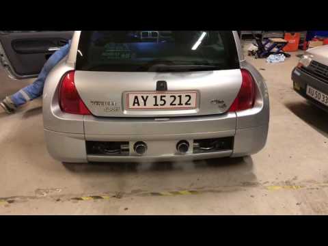 Clio V6 Exhaust sound