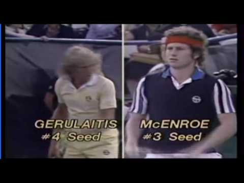 US Open 1979 Final John McEnroe v Vitas Gerulaitis
