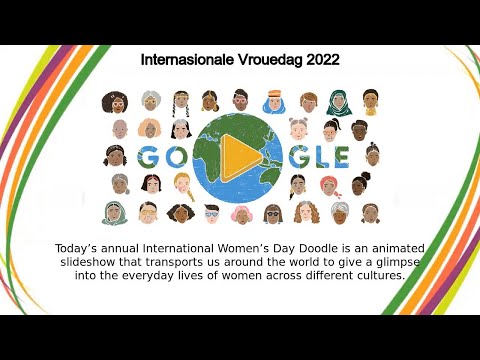 Internasionale Vrouedag  | Internasionale Vrouedag 2022