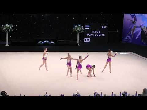 Narva PSK-Fouette - Pre Junior Group.5xball.EST 'Miss Valentine 2018'