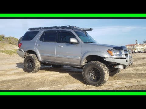 Lifted Sequoia on 35's // In Depth Walk Around