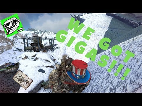 MTS | WE GOT GIGAS!!! | CLIFF PLAT RAID | ARK TRIO PVP