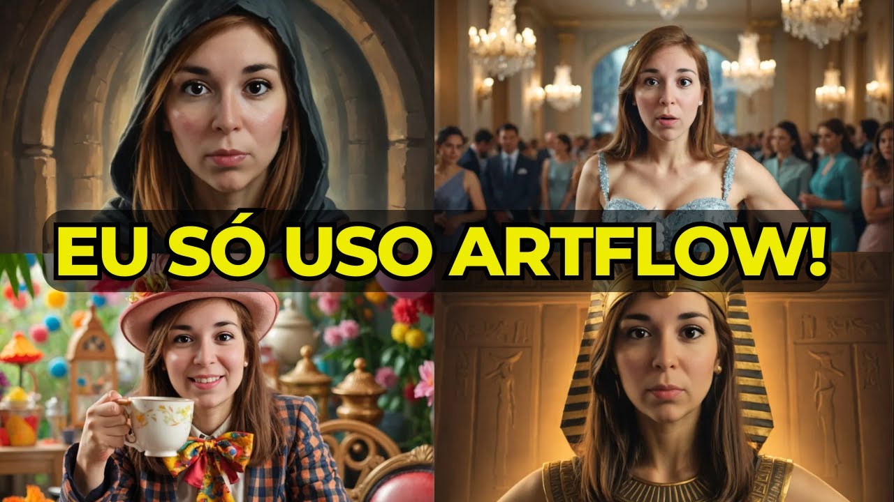 Como Gerar Suas Fotos com IA e Criar Capas para Vídeos do Youtube Perfeitas | Artflow