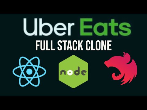 Uber Eats Full Stack Clone App 2022 | React Node JS Microservices