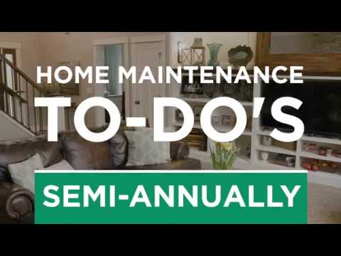 Semi-Annual Home Maintenance List | Rent BISSELL Big Green