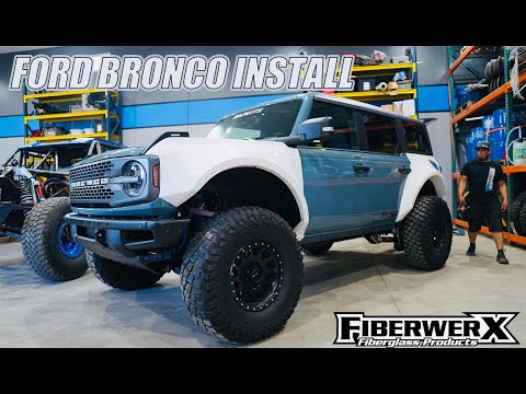 Installing 2021+ Ford Bronco Fenders, Liners & Bedsides