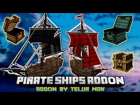 EPIC Pirate Ships Mod for Minecraft 1.20