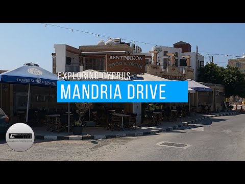 A 4K Drive Through Mandria, Cyprus August 2021