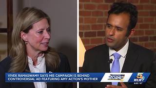 Amy Acton pushes back against ad featuring estranged mother, Vivek Ramaswamy say