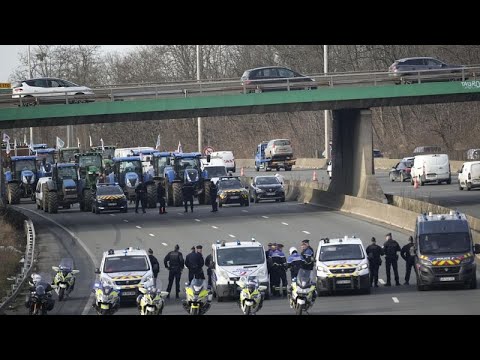 Video Thumbnail: Blockade von Paris: Frankreichs Landwirte reichen die Angebote der Regierung nicht