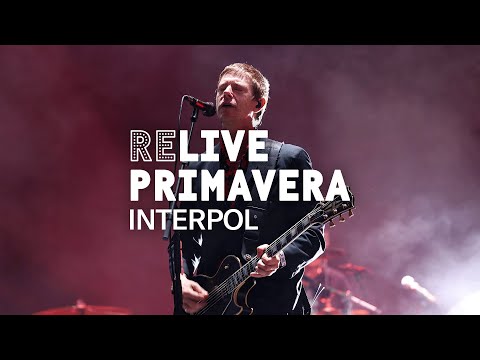 Interpol at Primavera Sound 2022