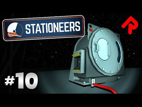 Using Centrifuge to Reclaim Ore | Let's play Stationeers gameplay ep 10 (PC alpha)