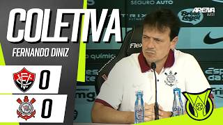 COLETIVA FERNANDO DINIZ | AO VIVO | Vitória x Corinthians - Brasileirão 2026