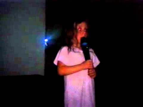 my 5 year old daughter singing bulletproof