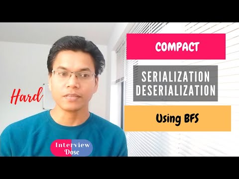 BFS Serialize and Deserialization of Binary Tree 🔥