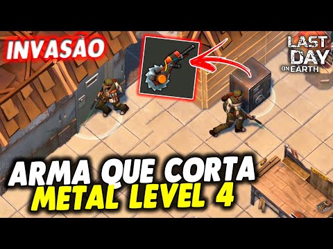 METAL-CUTTING WEAPON LEVEL 4 IN THE INVASION - Last Day On Earth