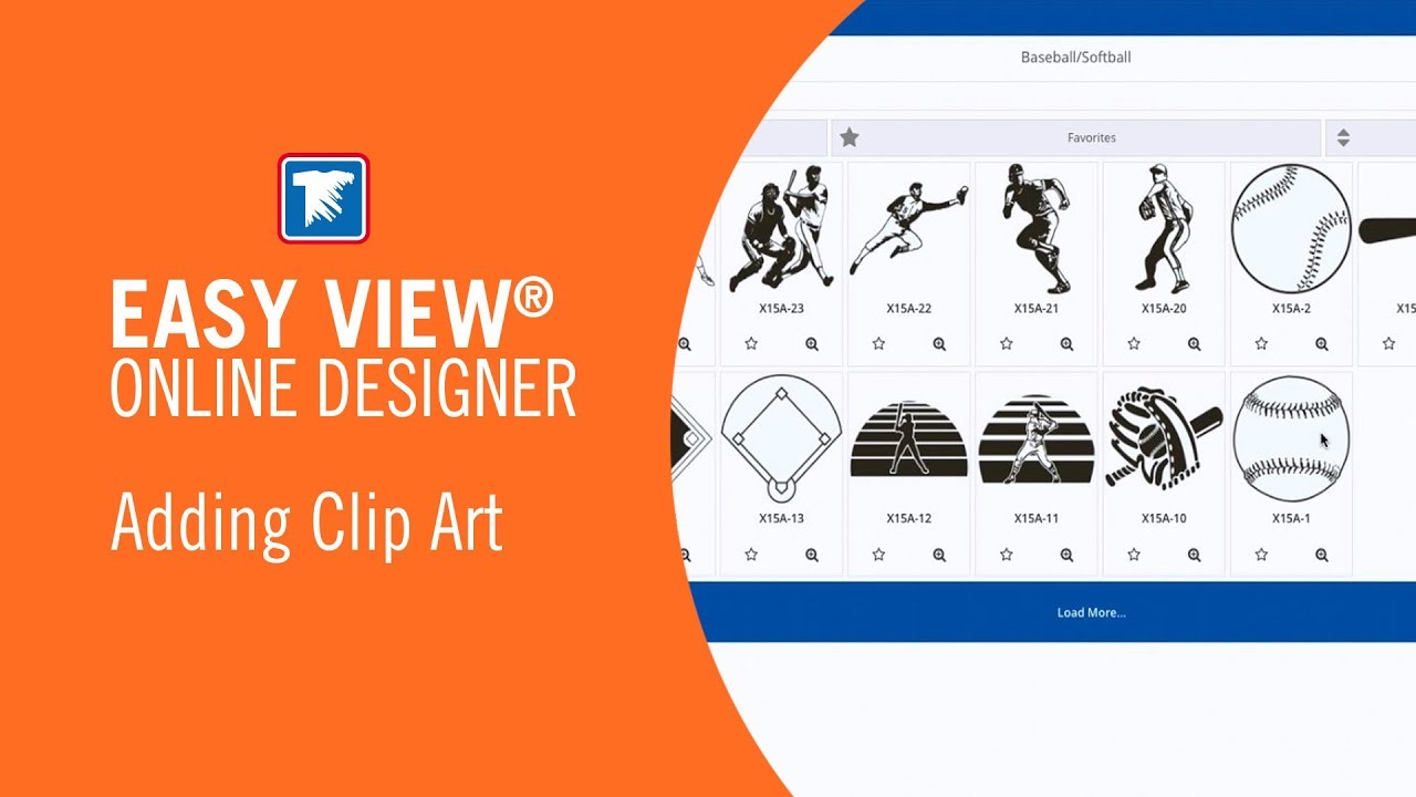 Add Clip Art & Text to your T-Shirt Design in Easy View®