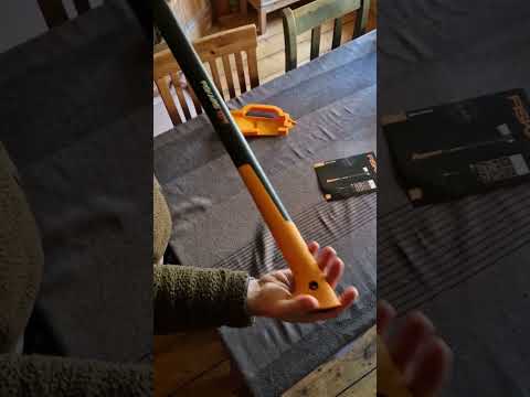 FISKARS X27 XXL / Spaltaxt / Unboxing / Test