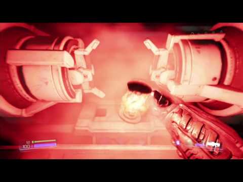 DOOM (2016) campaign pt14 - Double-Jumping Across the Bridge