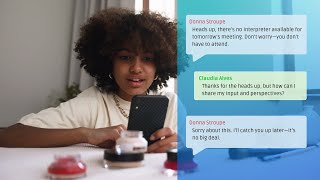 “We’re not going to get an interpreter for our meetings… It’s alright if you don’t join us.”