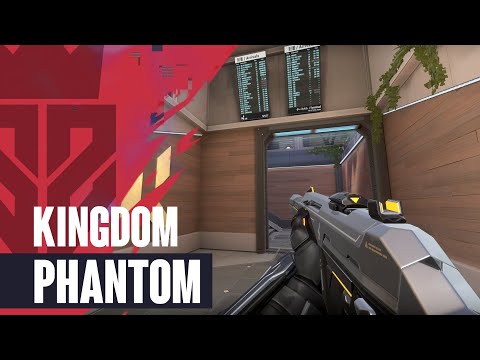Kingdom Phantom Skin Showcase [4K] - Valorant Battlepass Skins