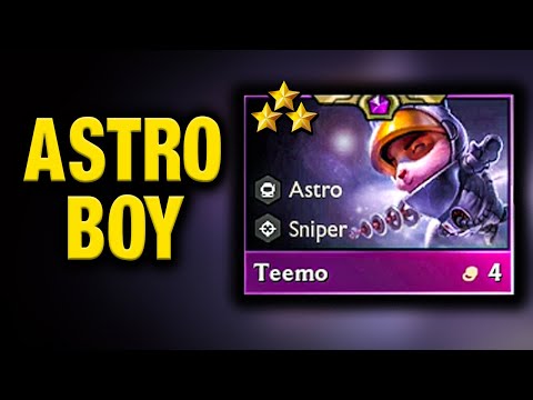 TEEMO⭐⭐⭐ASTRO SNIPER CHRONO | TFT Set 3.5 Revival | Teamfight Tactics