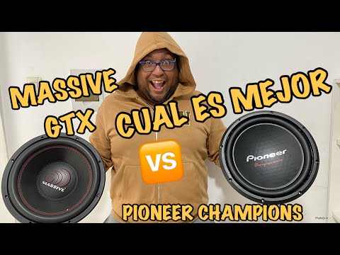 🫵🏻Which is the best 😳😮, Pioneer Champions Subwoofers or Massive GTX 👇🏾