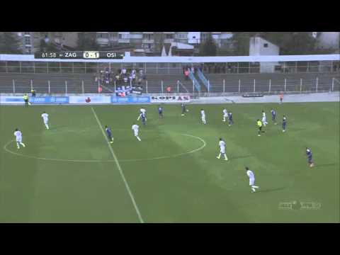NK Zagreb - NK Osijek 0:1 sažetak (1. kolo sezone 15/16)