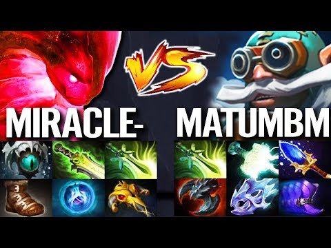 Miracle VS Matumbaman - Morphling vs Gyrocopter 10k mmr Pro Gameplay Dota 2