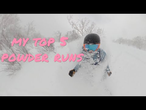 My Top 5 Powder Ski Runs in Hokkaido Japan 2025 GoPro Max
