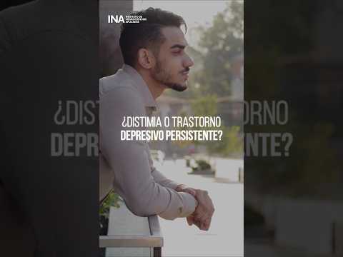¿Distimia o trastorno depresivo persistente?