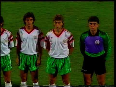 1990 09 12 Switzerland v Bulgaria