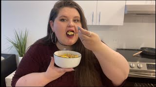 weigh in, what I ate today counting calories, & cook with me!!