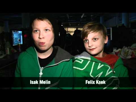 Isak och Felix blir osams på Nordsken (Norran TV)