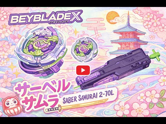 Vídeo relacionado con Beyblade X, Set de Lanzador de rotación Derecha Victory Grip