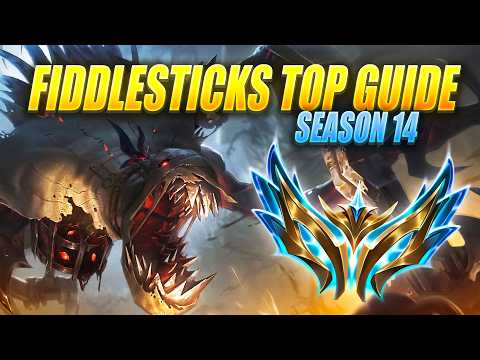 The Only Fiddlesticks Top Guide You Need To Climb To Challenger In Season 14 | League Of Legends