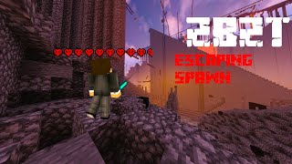 Joining 2b2t in 2023 for the first time and escaping Spawn |Part 3