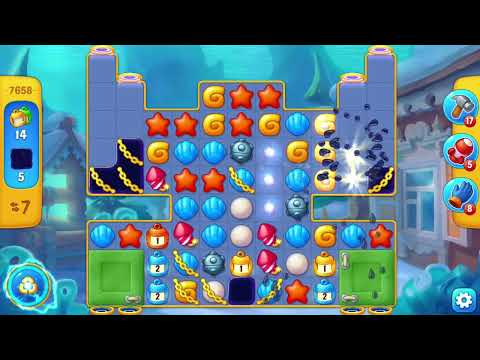 [FISHDOM Walkthrough] Level 7658 Hard