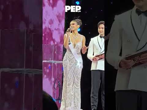 Miss Cainta Stacey Daniella Gabriel Miss Universe PH 2024 Q&A peformance PEP #shorts