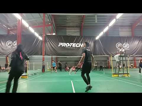 Badminton Mix A Tago Tournament - Beby / Den Vs Fairuz Yusrizal