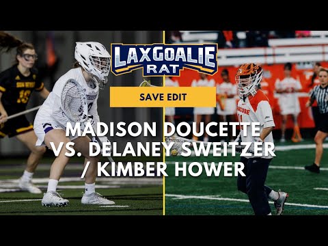 Madison Doucette (Northwestern) vs. Delaney Sweitzer/Kimber Hower (Syracuse) - College Save Edit