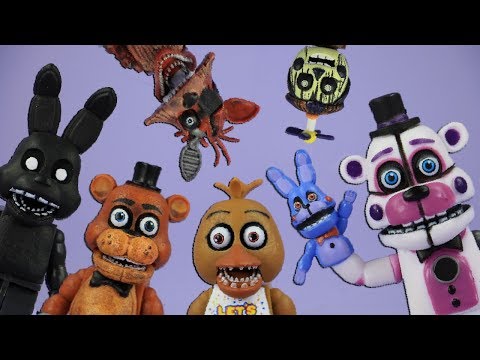 BRICK 101 FNAF roleplay compilation 2 | LEGO + McFarlane Toys Five Nights at Freddy's highlights