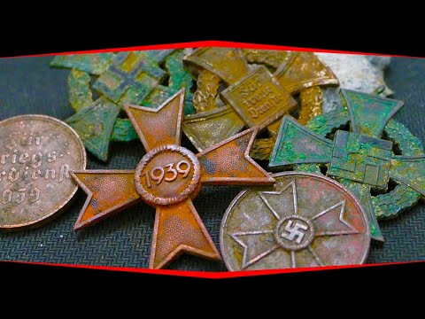 🍀ORDEN AUS DEM ZWEITEN WELTKRIEG VON 1939 BEIM SONDELN GEFUNDEN #62🍀