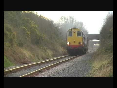 20308/20303 0C51,6C52 Sellafield - Heysham flasks/return 22nd December 2011 TOP THRASH !!