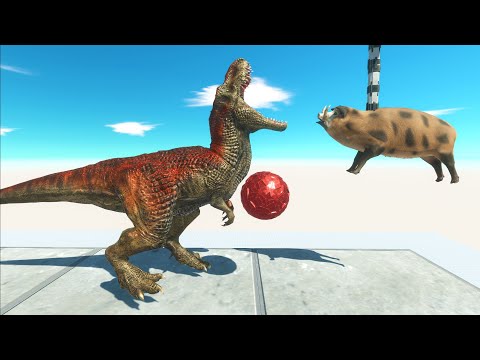 Trap Swing Metal Ball - Animal Revolt Battle Simulator