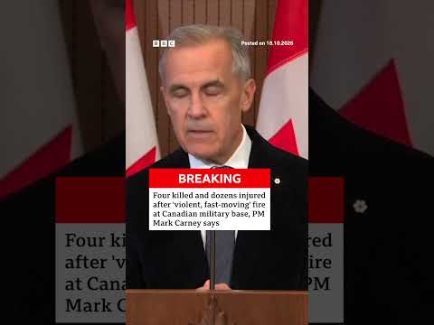 Four killed and dozens seriously injured in major fire at Canadian military base - Carney. #BBCNews