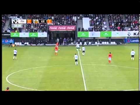 Player Performance Atli Sigurjónsson #23 Game:FH 2 vs KR 4 Icelandic top division june 2013