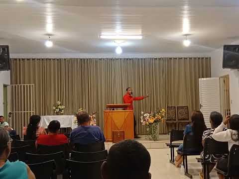 Culto na Igreja Batista Nacional Shalom-Água Boa-Sítio d'Abadia-Go