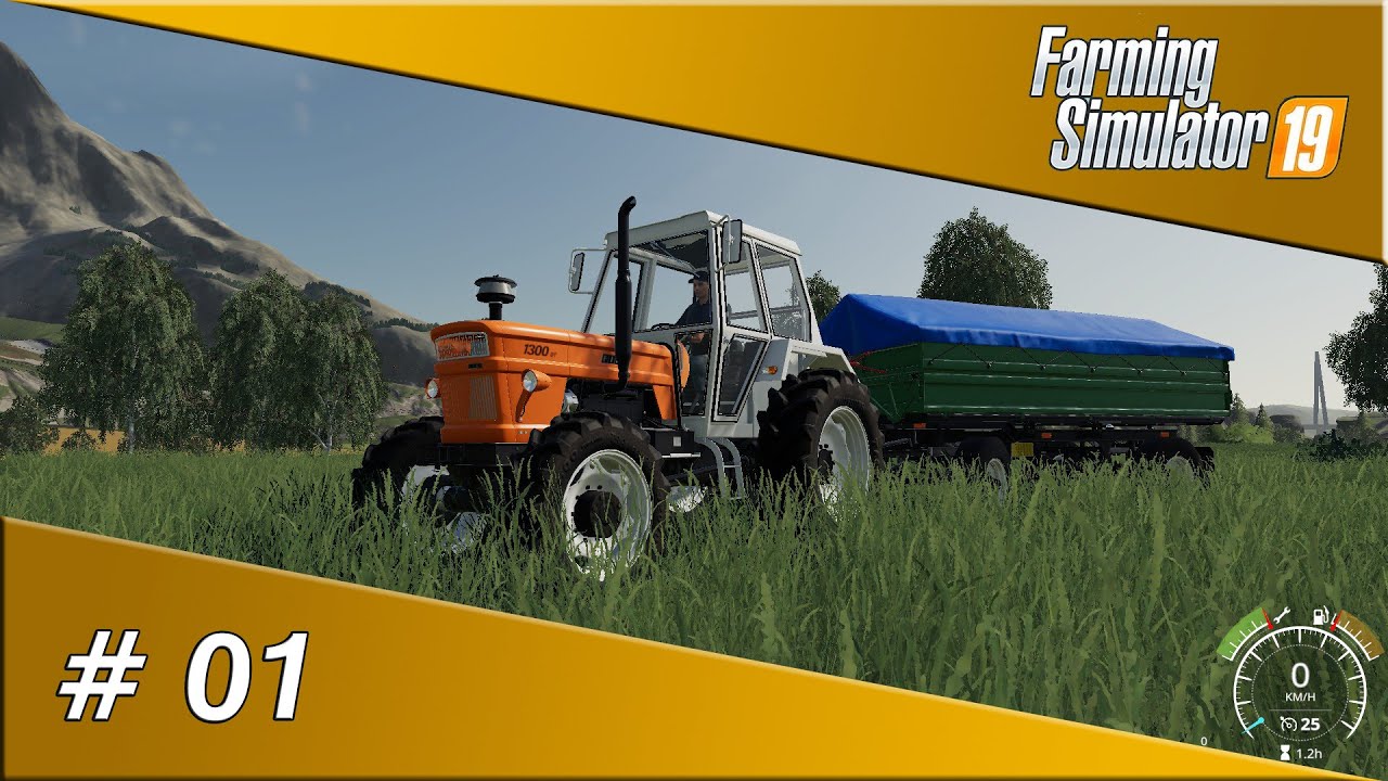 Farming Simulator 19 (LS19 german) - Lets Play Felsbrunn german 001